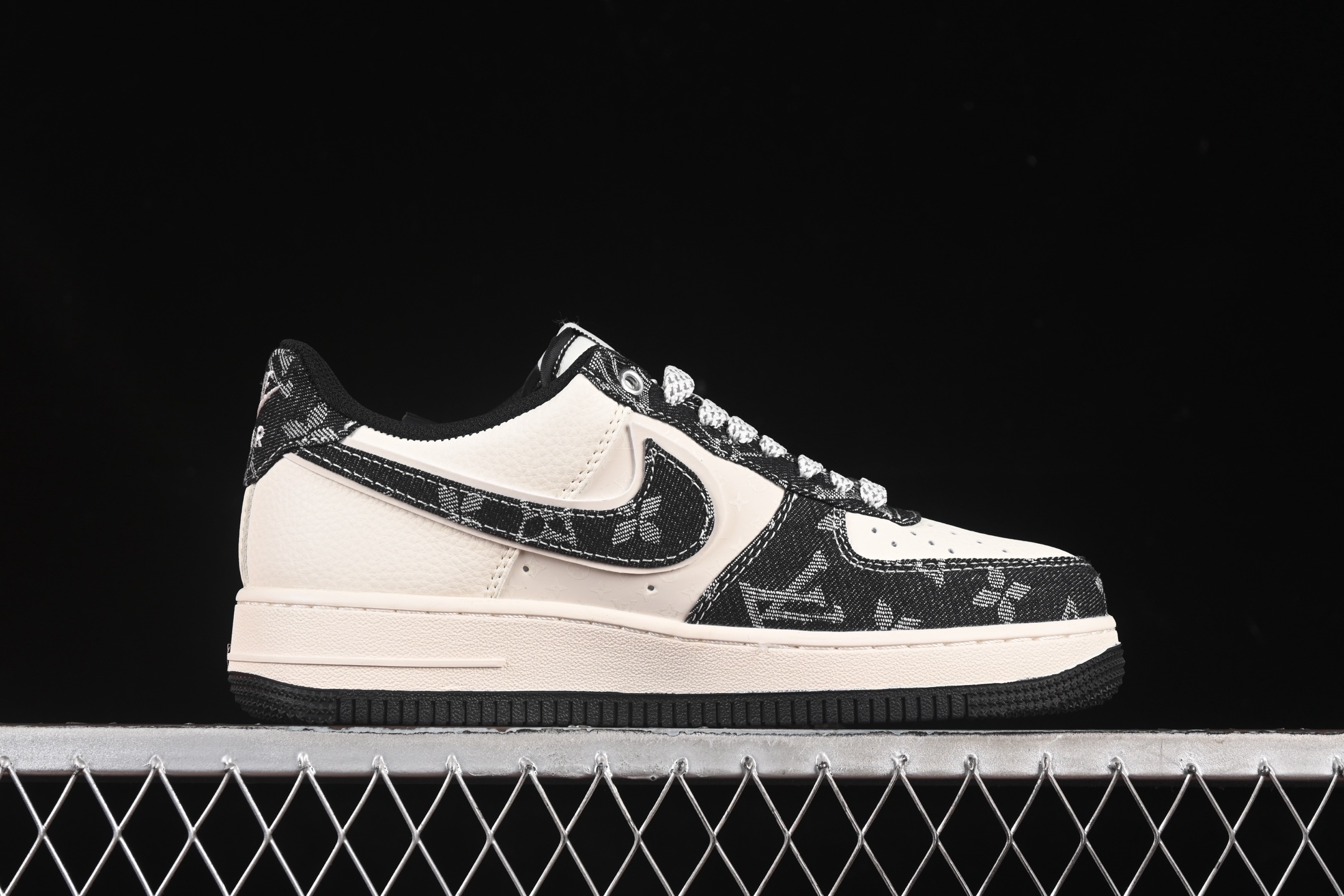 Best Replica Nike Air Force 1 '07 LV Black Denim – Rep - Colareps