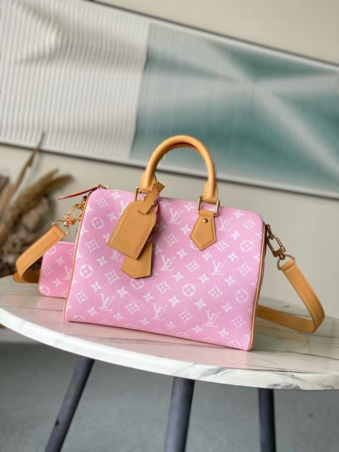 Best Replica Louis Vuitton SPEEDY P9 BANDOULIÈRE 30 Handbag - 1:1 Colareps Version - Colareps