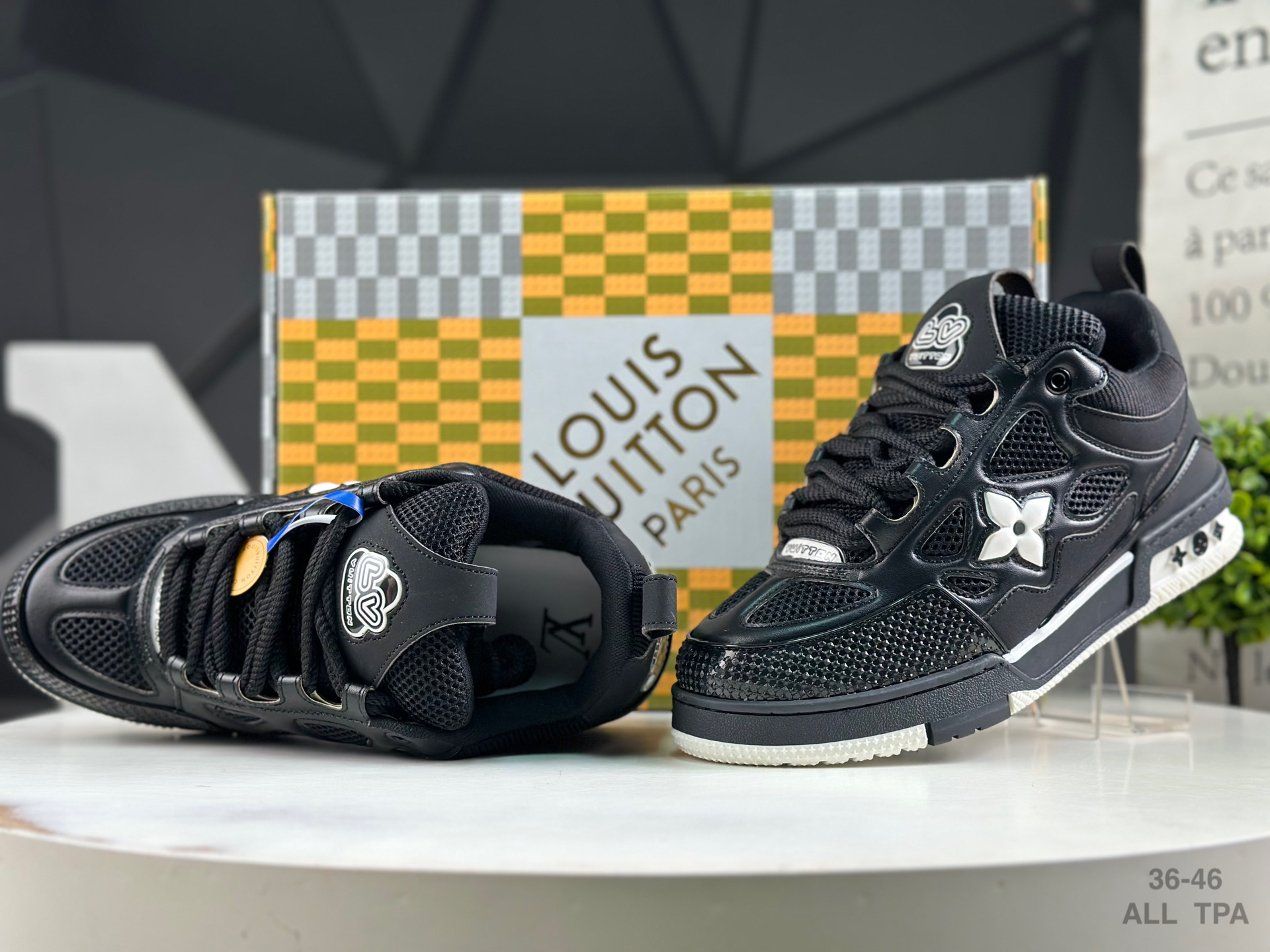 Best Replica LV Stylish Low-Top Sneakers: Elevate Your Footwear Game - Colareps