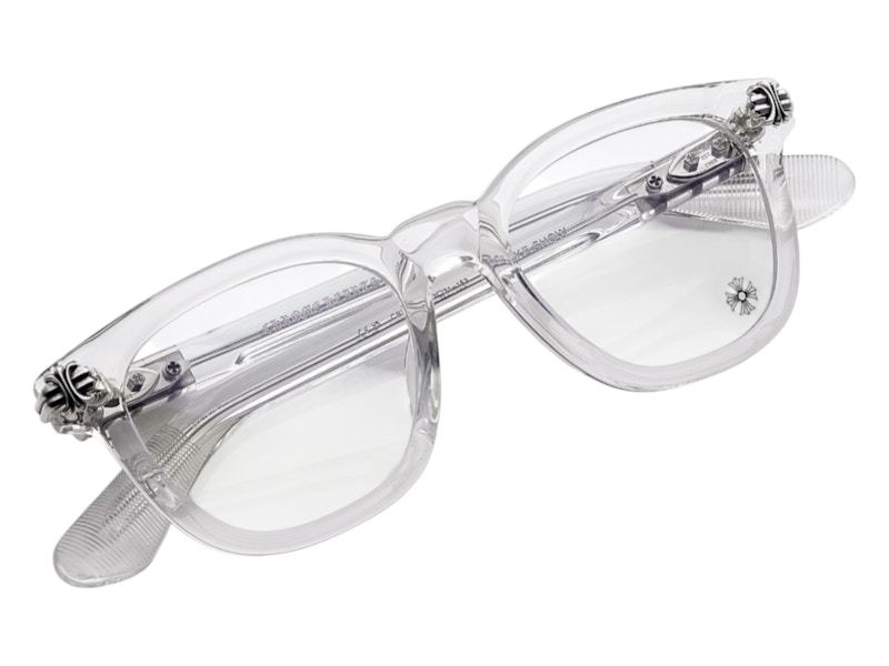 Best Replica Clear Frame Chrome-Inspired Eyewear – Classic Square Optical Glasses - Colareps