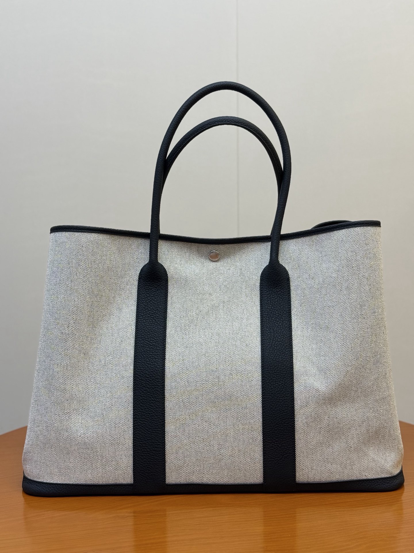 Best Replica Hermes Garden Party 49cm canvas and Negonda calfskin patchwork - Colareps