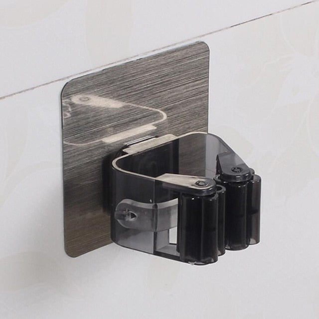 Wall Mounted Mop Organizer