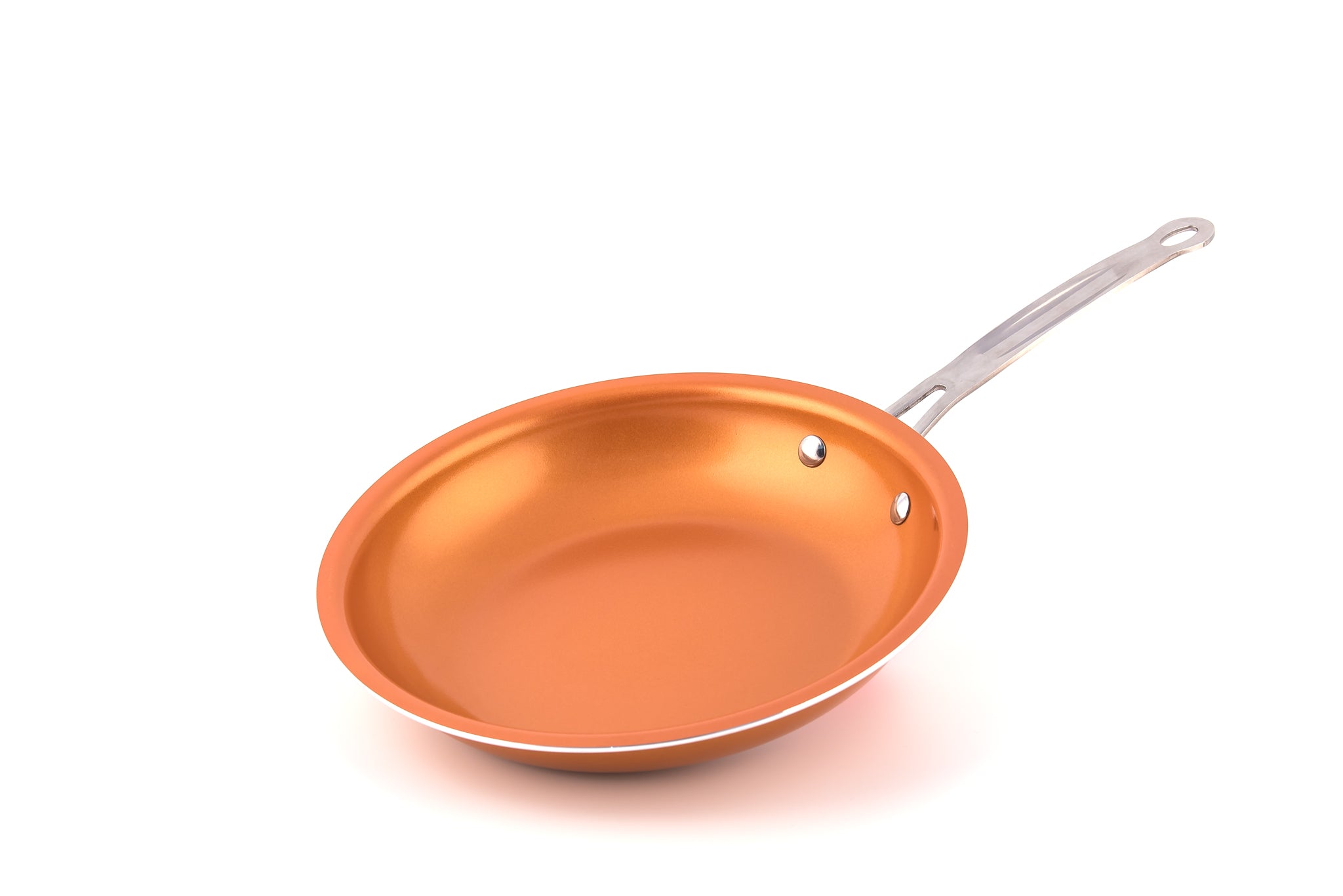 COPPER CERAMIC FRYING PAN, 25CMfive items