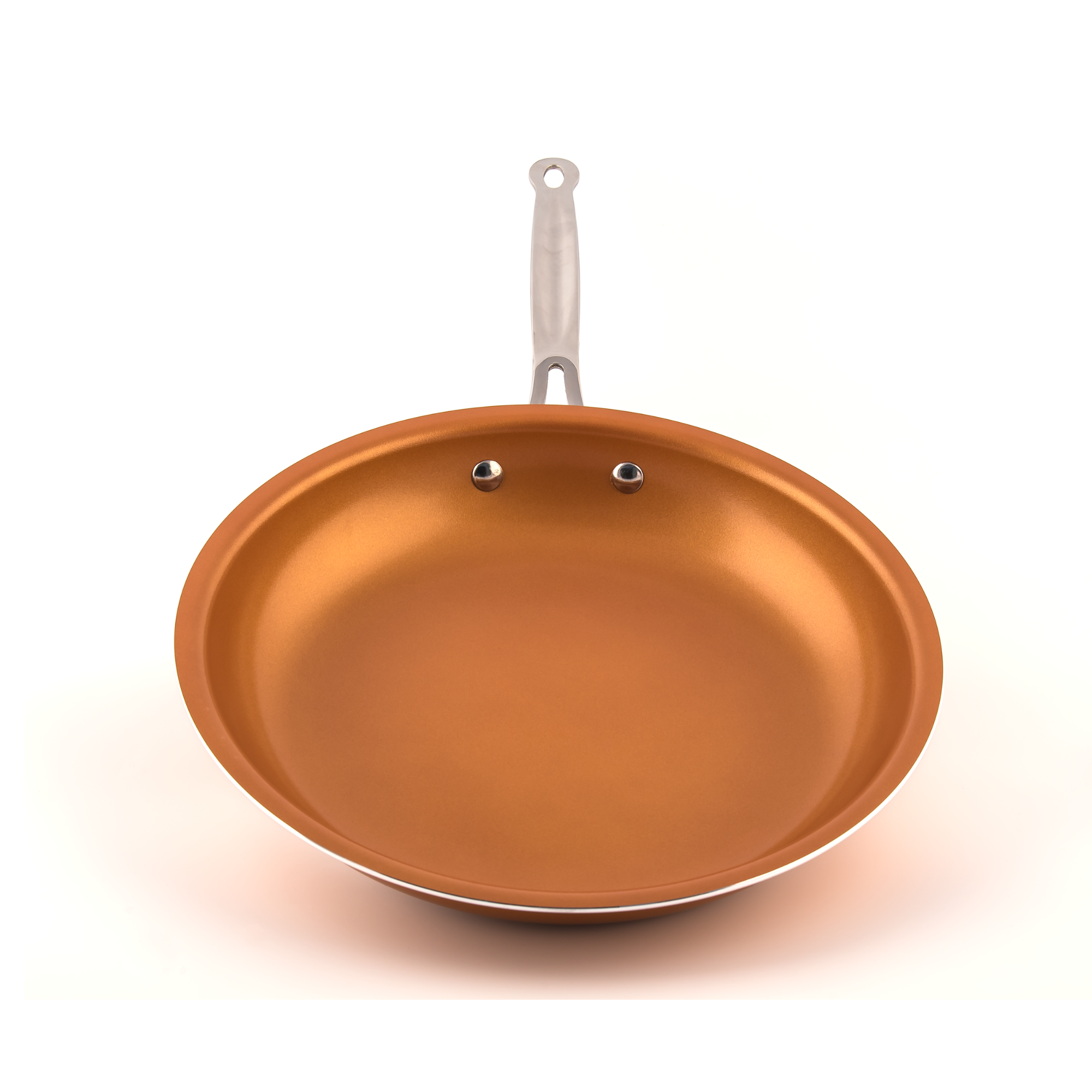 COPPER CERAMIC FRYING PAN, 30CMfive items
