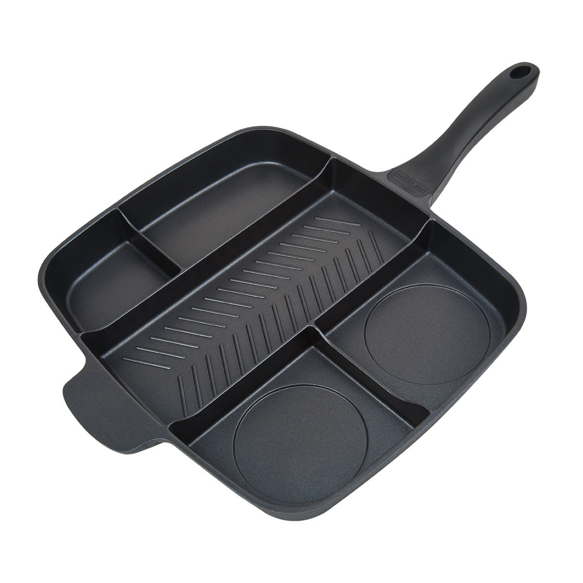 5-SECTION GRILL & GRIDDLE SKILLET, 30CMx38CMfive items