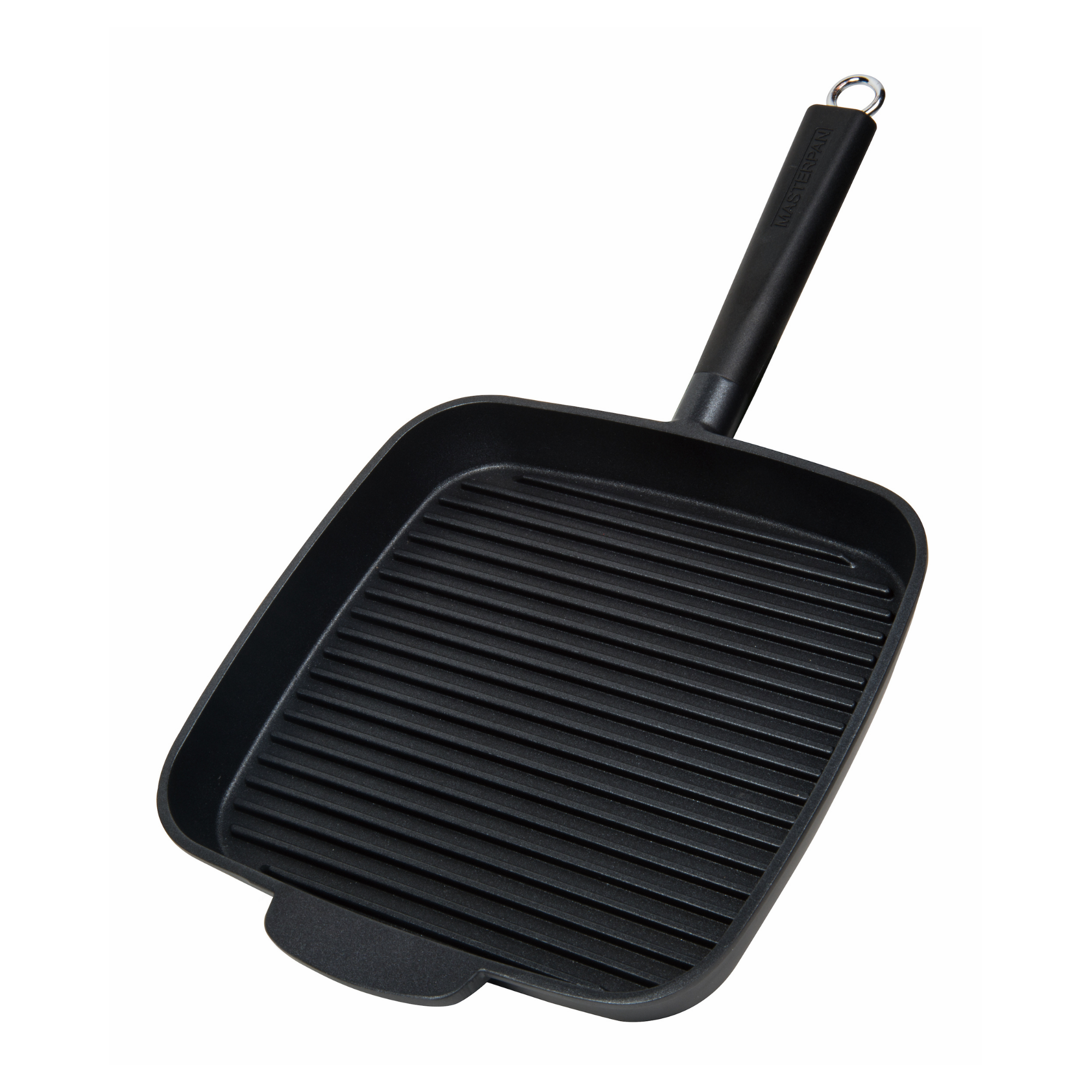 GRILL PAN WITH DETACHABLE HANDLE, 28CMfive items