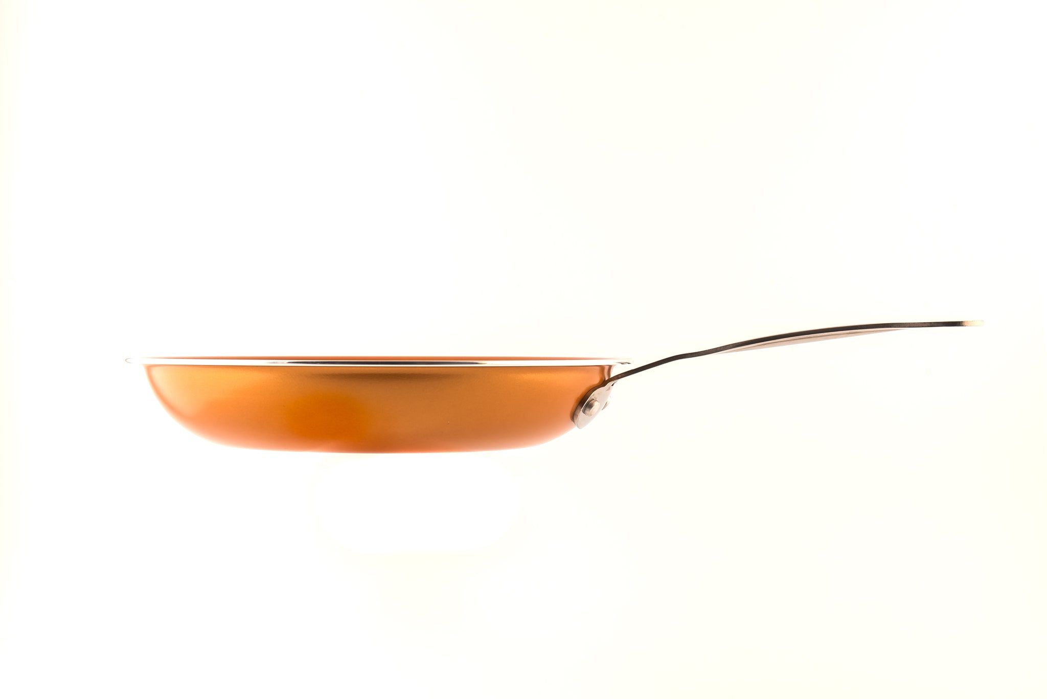 COPPER CERAMIC FRYING PAN, 25CMfive items