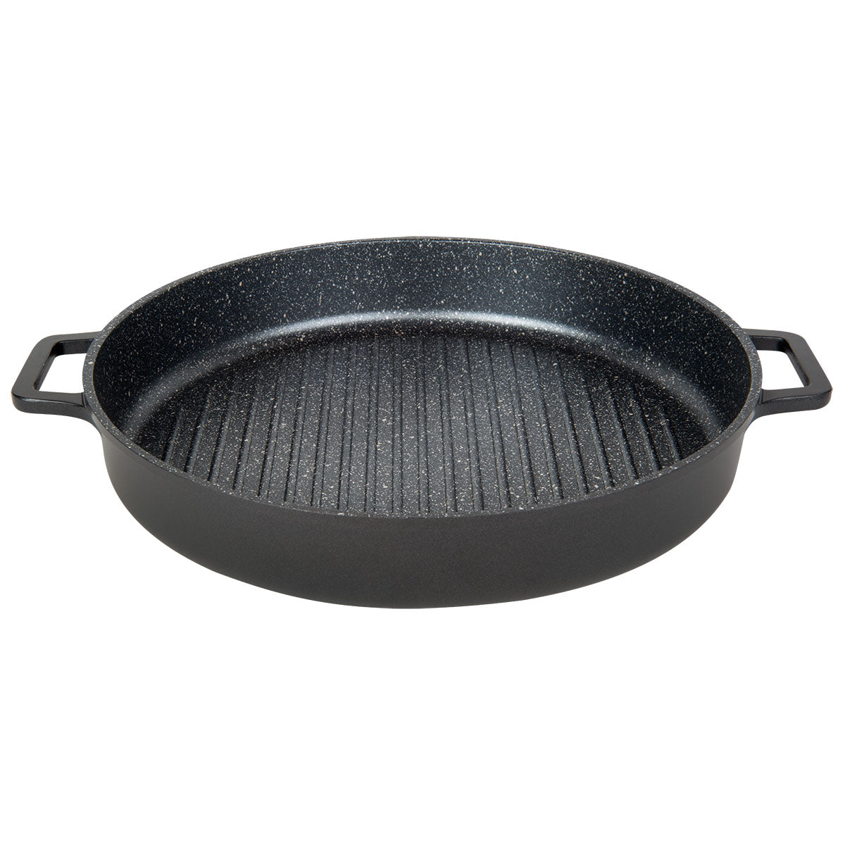 STOVETOP OVEN GRILL PAN WITH HEAT-IN STEAM-OUT LID, 30CM, BLACKfive items