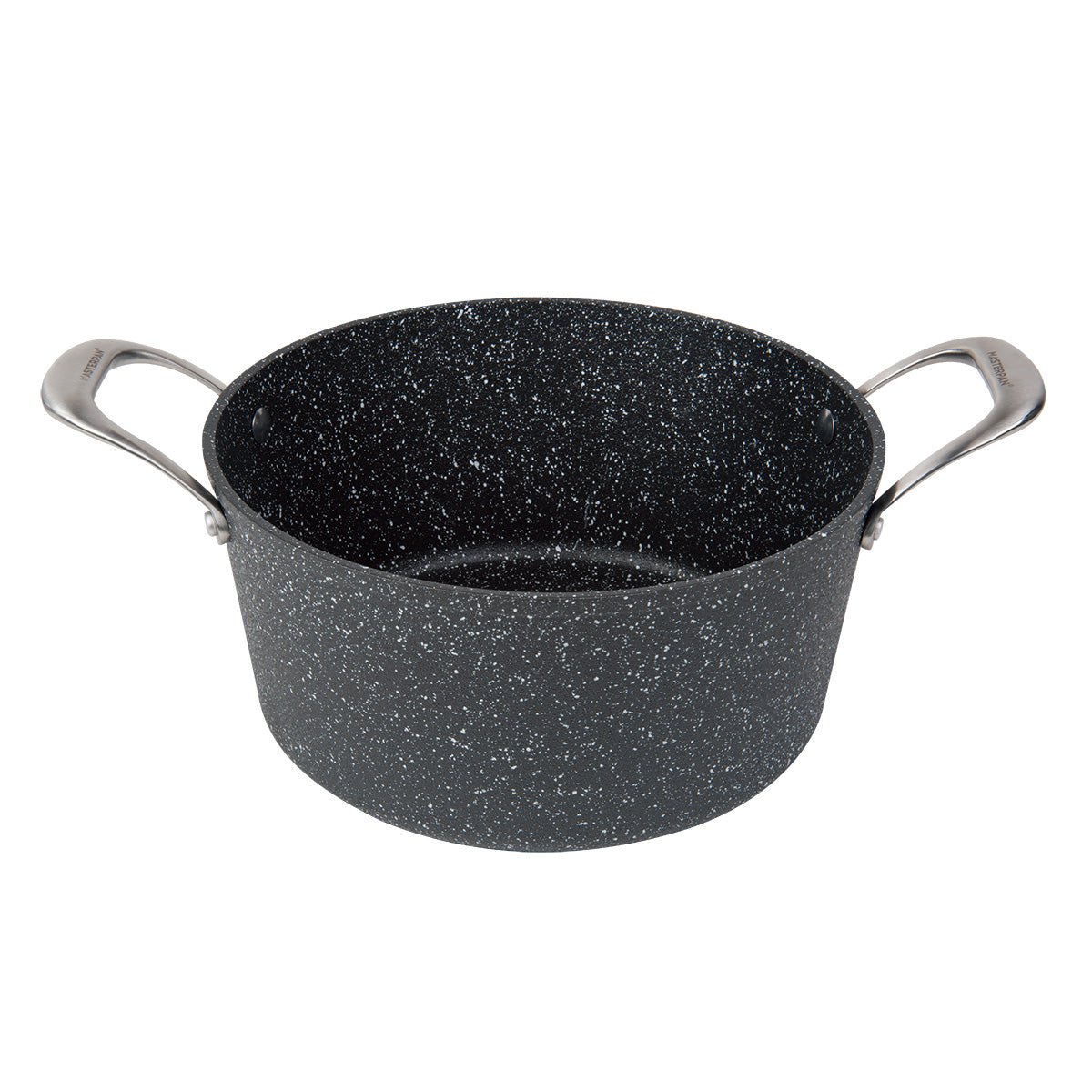 GRANITE 4.7L STOCK POT WITH GLASS LID, 24CMfive items
