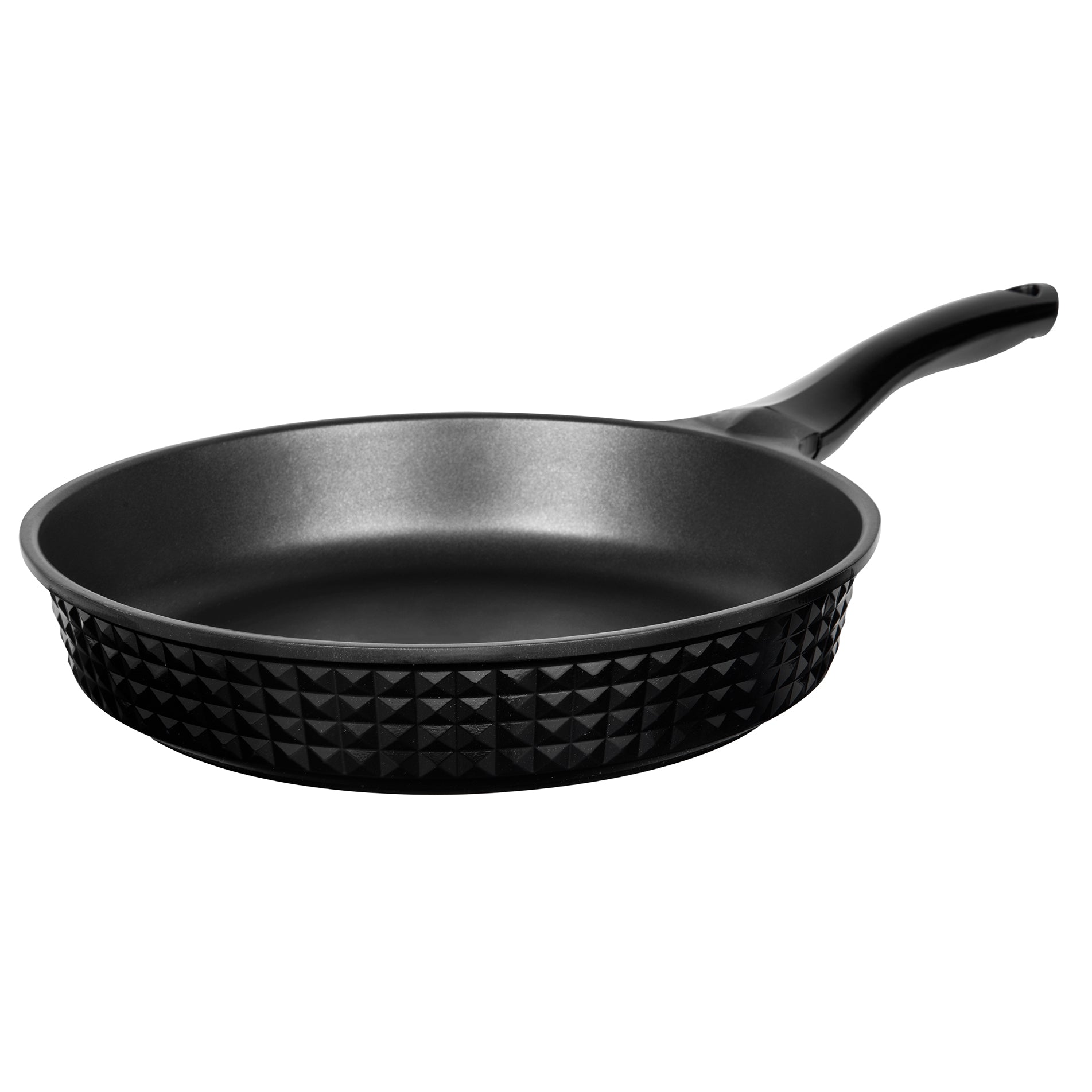 DIAMOND DESIGN FRYING PAN & SKILLET, 28CMfive items