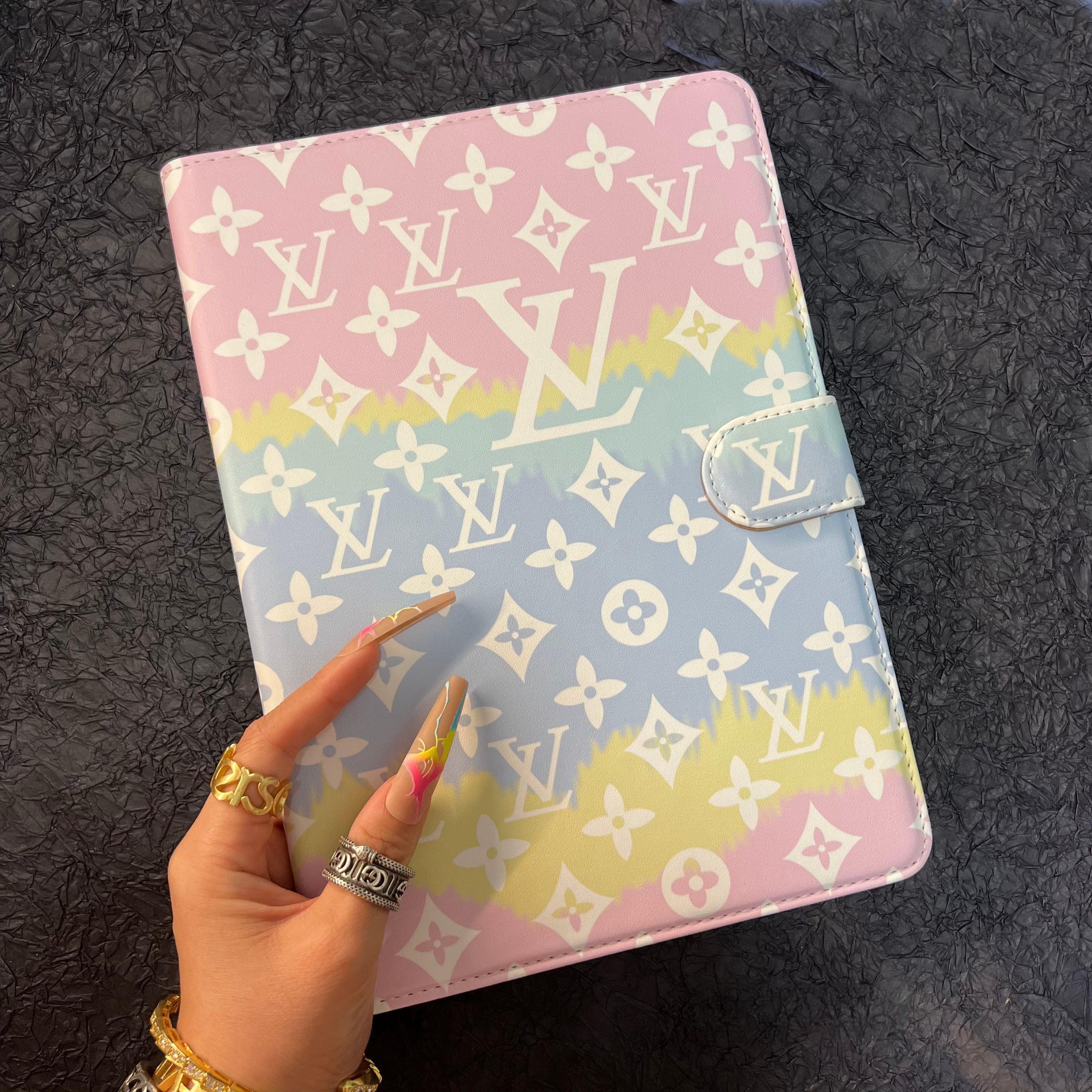 Cute Fancy iPad Case (Ombre Love) - Vania Cases