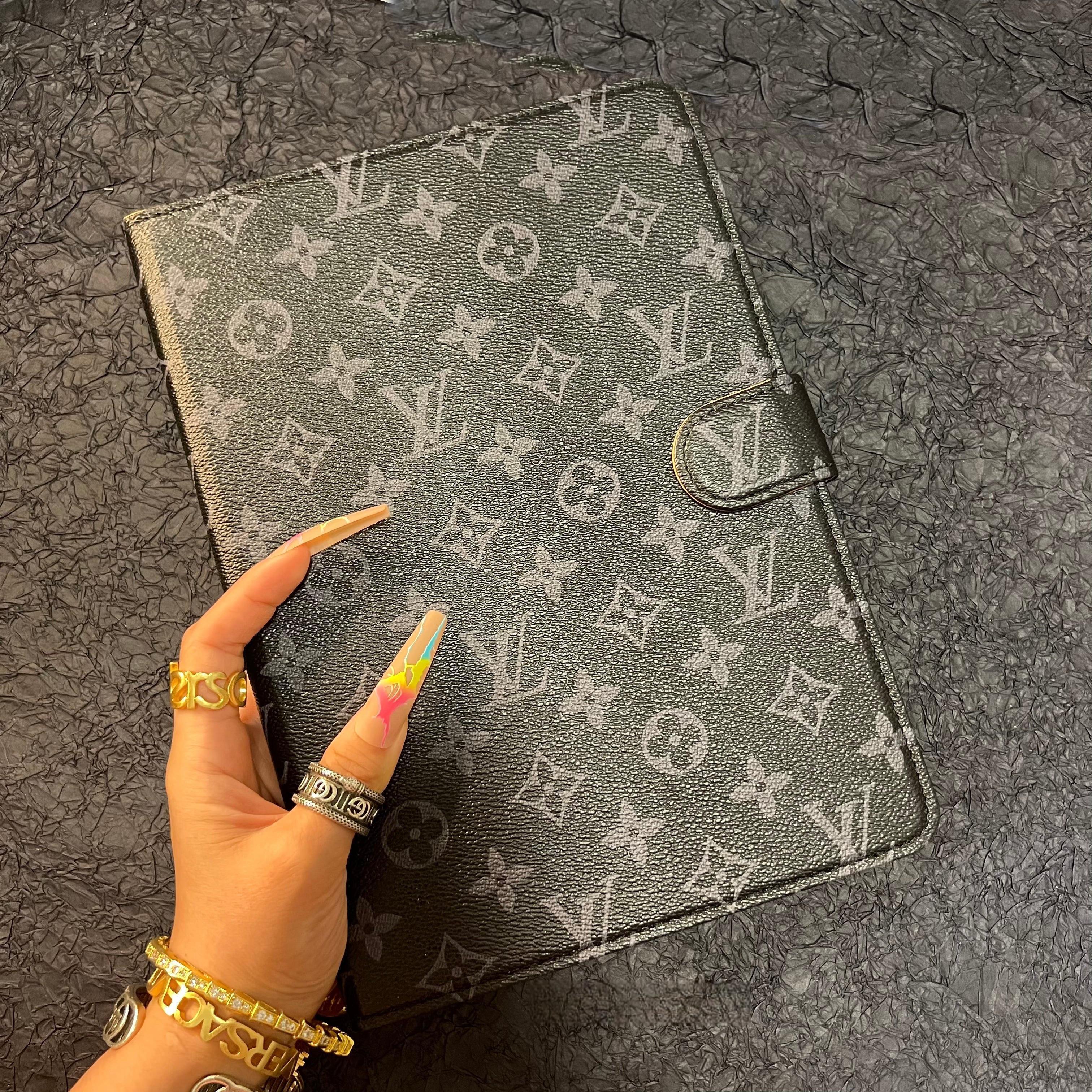 Cute Fancy iPad Case (Black Love) - Vania Cases