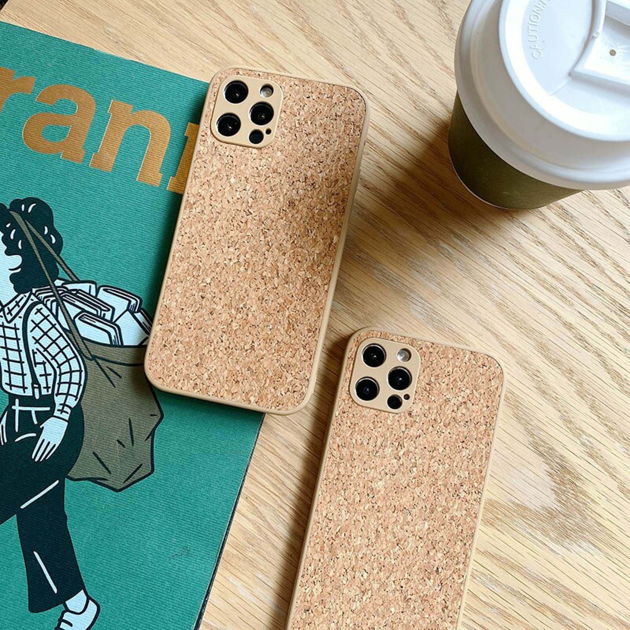 Wooden Sawdust iPhone Case - Vania Cases