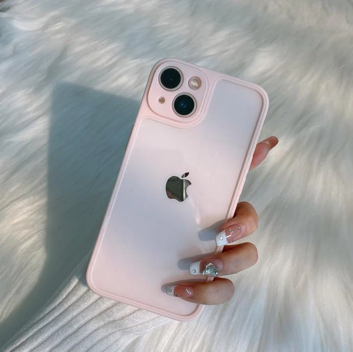 Frosted Matte Clear iPhone Back Case - Vania Cases