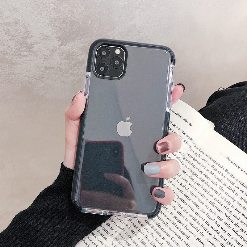 Transparent Soft Shell Silicone iPhone Case - Vania Cases