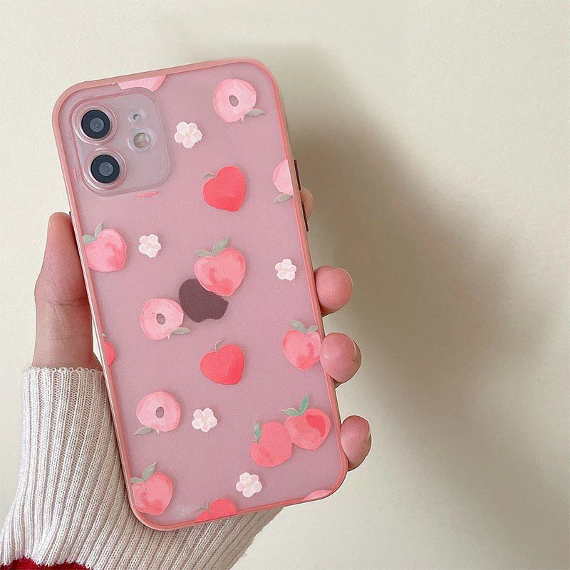 Translucent Peach iPhone Case - Vania Cases