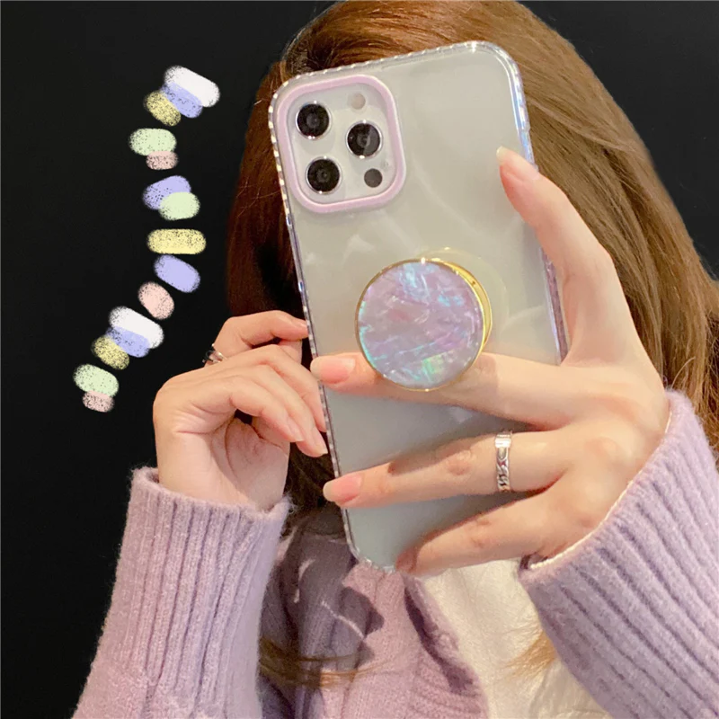 Mother Of Pearl Bracket iPhone Case - Vania Cases