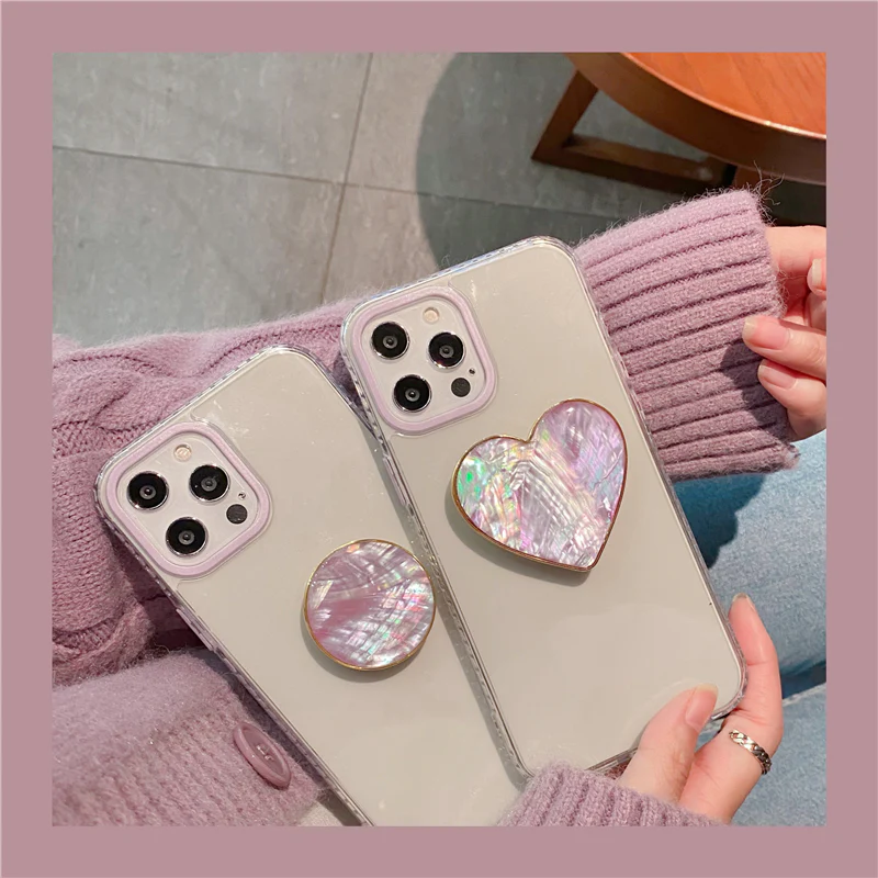 Mother Of Pearl Bracket iPhone Case - Vania Cases