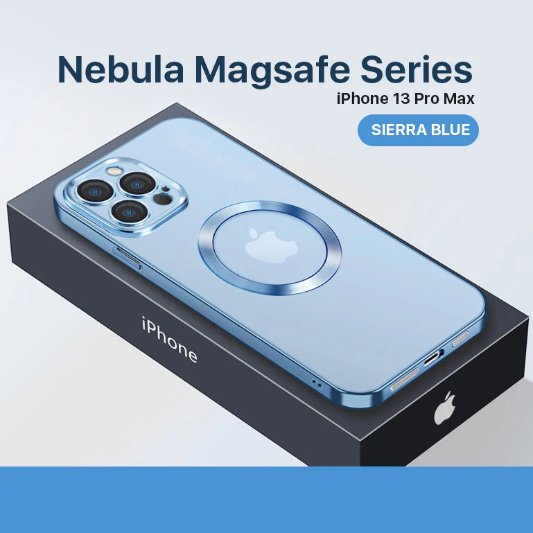Nebula Magsafing Clear iPhone Case - Vania Cases