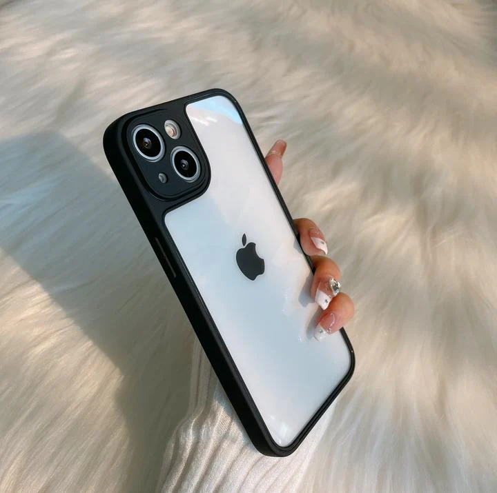 Frosted Matte Clear iPhone Back Case - Vania Cases