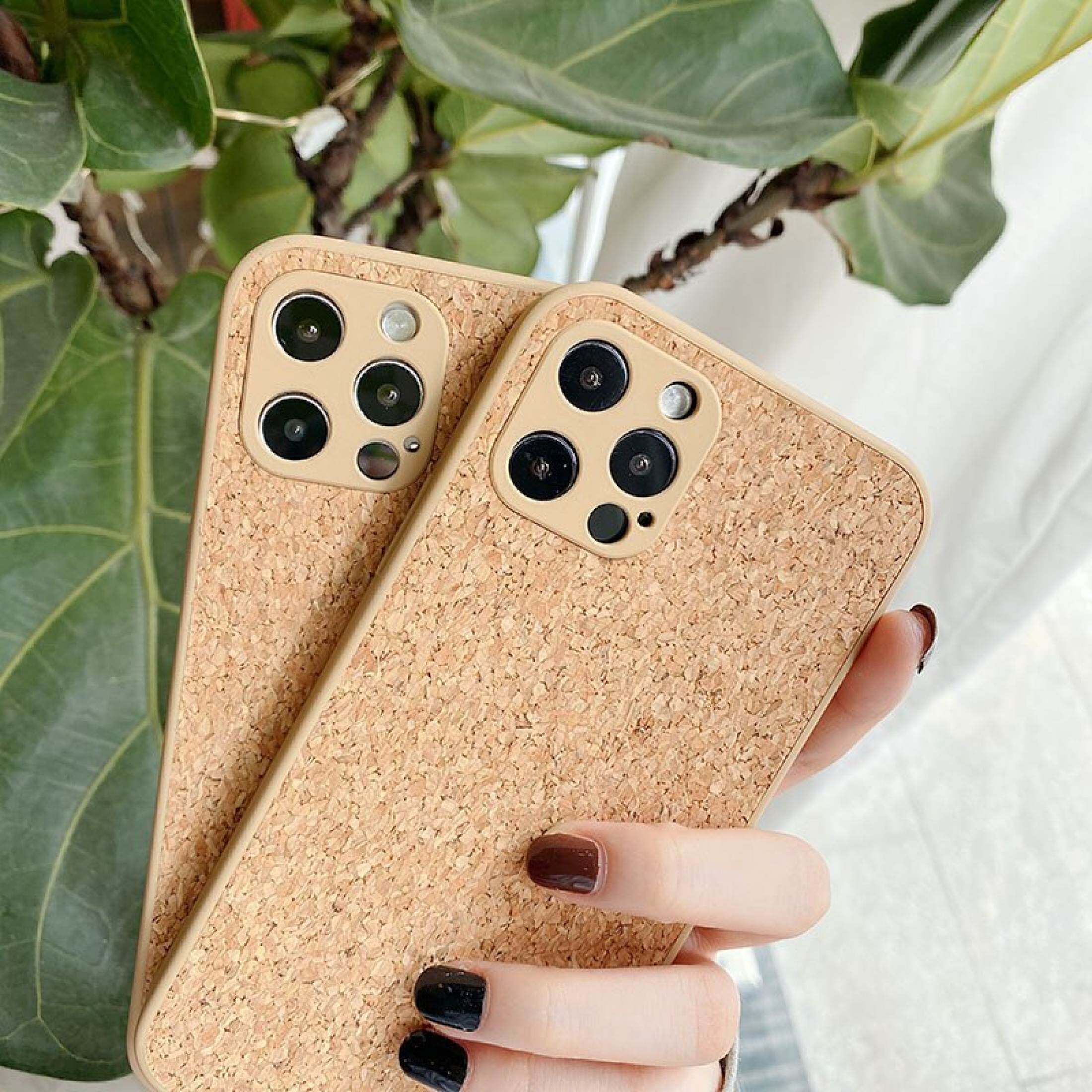 Wooden Sawdust iPhone Case - Vania Cases