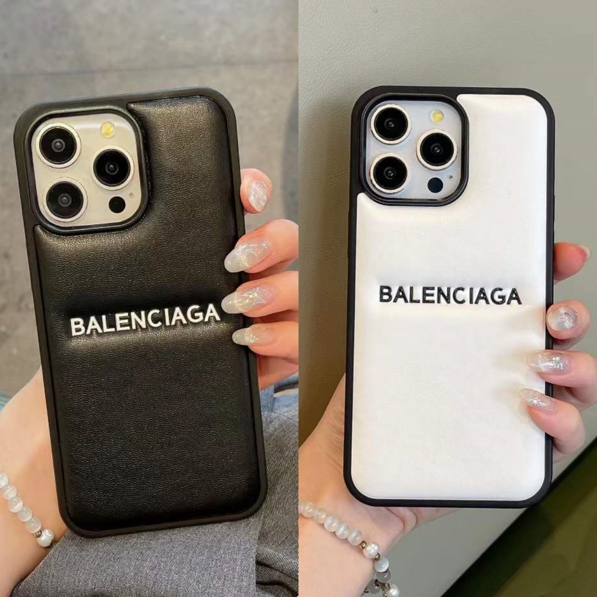 BA Soft Wrapped Leather Case (Design A) for iPhone - Vania Cases