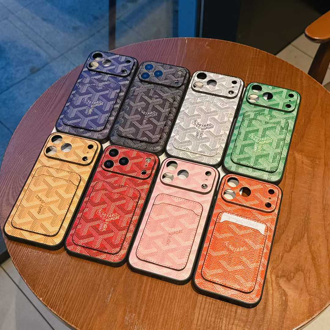 GO Vibrant Colors Minimalist Cardholder Case for iPhone - Vania Cases