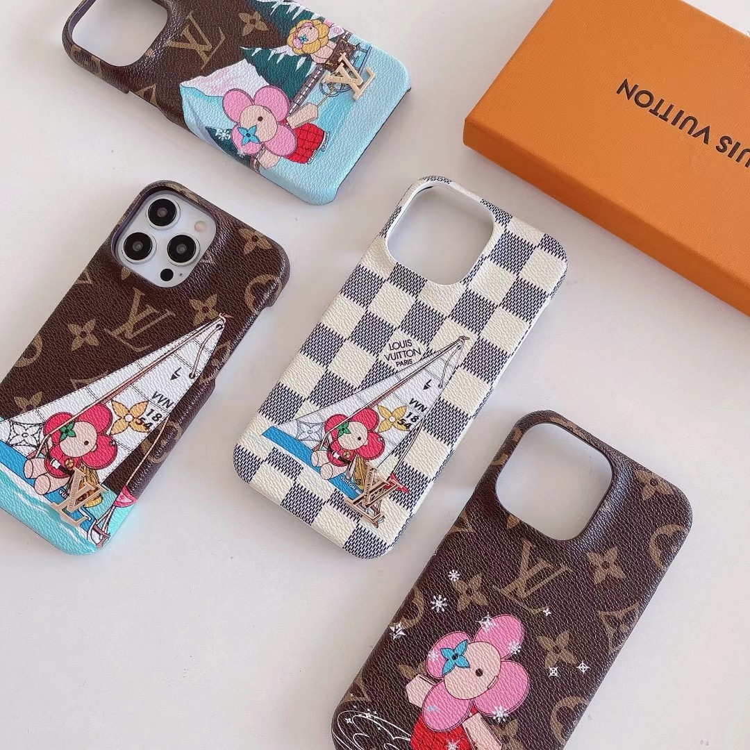 LL Textured Leather Reimagined Classic Case for iPhone - Vania Cases