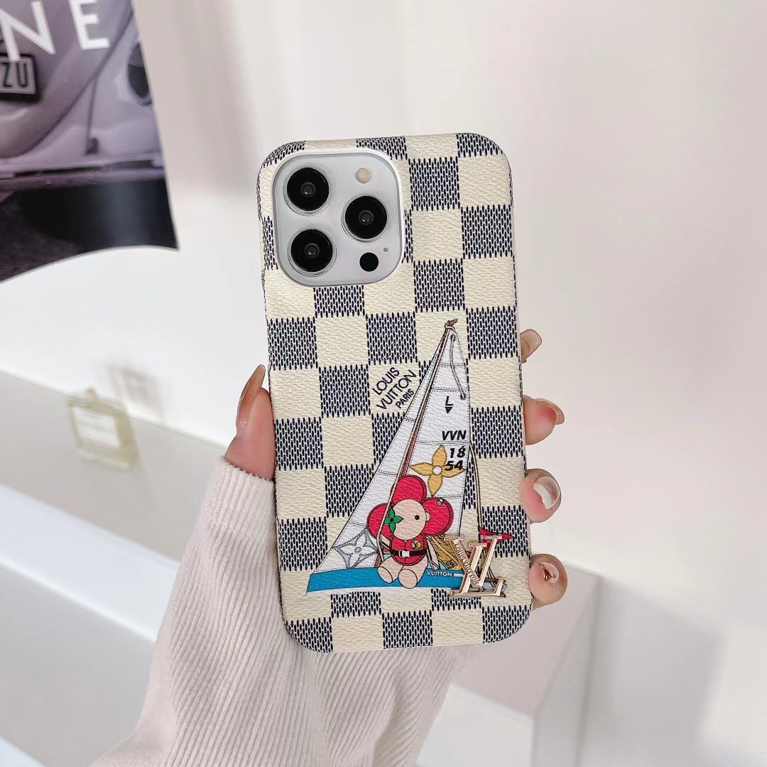 LL Textured Leather Reimagined Classic Case for iPhone - Vania Cases