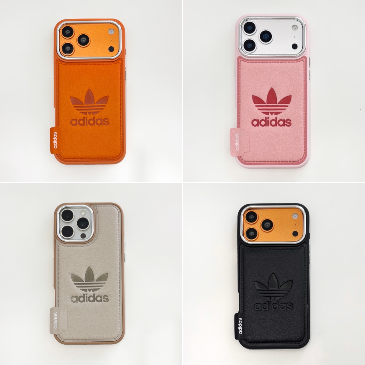 AD Textured Leather Vibrant Colors Case for iPhone - Vania Cases