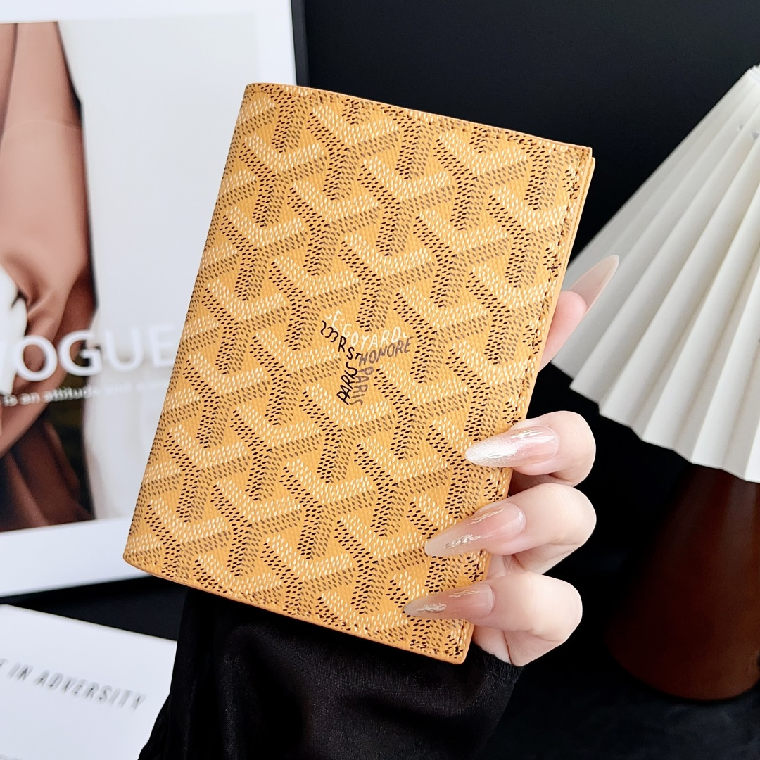 GO Textured Leather Vibrant Colors Passport Wallet - Vania Cases