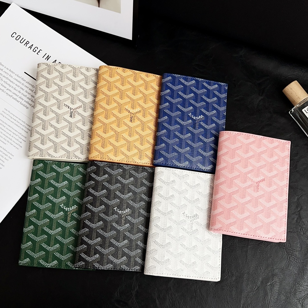 GO Textured Leather Vibrant Colors Passport Wallet - Vania Cases