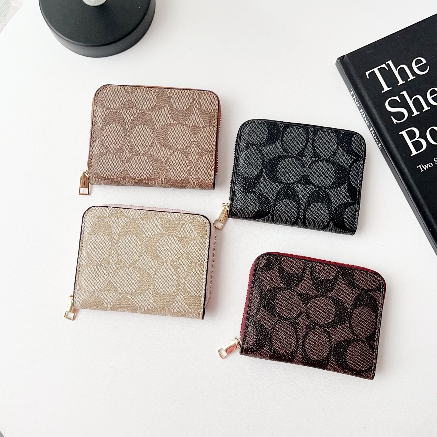 CO Textured Leather Reimagined Classic Card Holder - Vania Cases