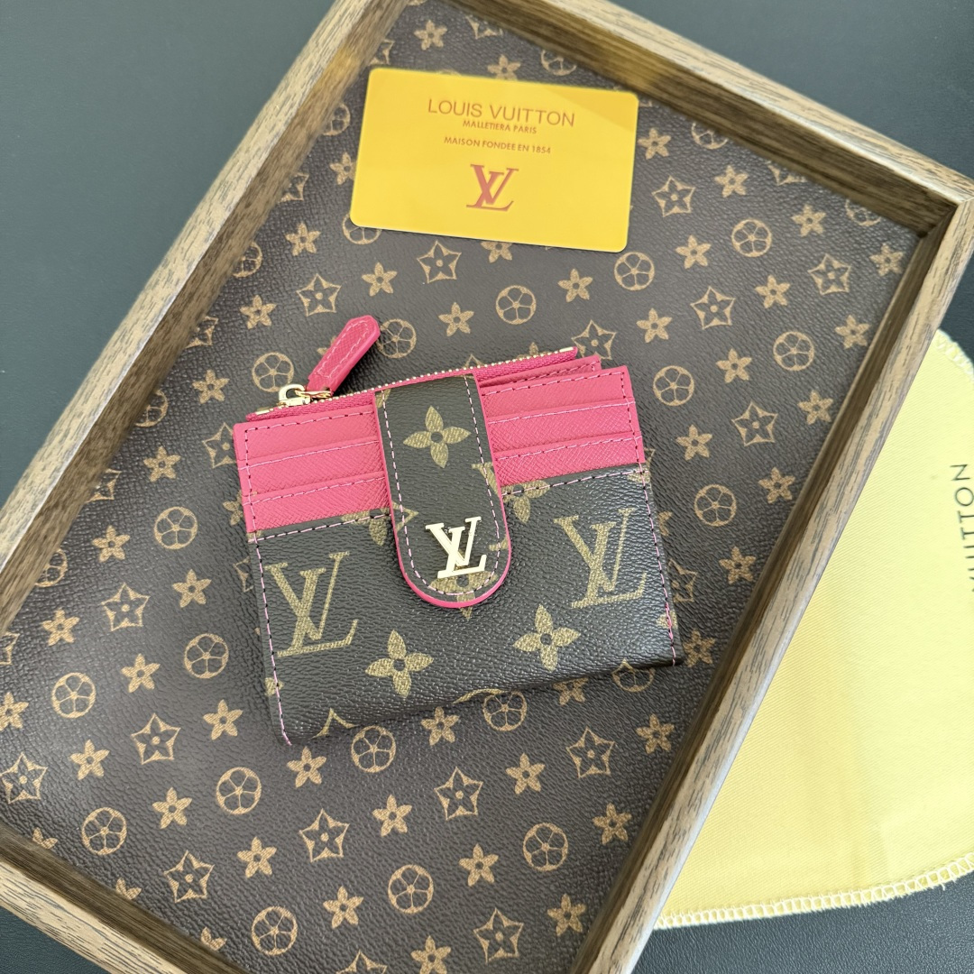 LL Textured Leather Reimagined Classic Card Holder - Vania Cases