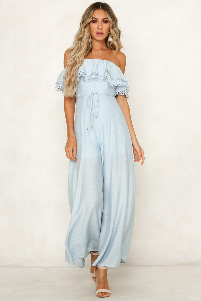 Oreana Jumpsuit Blue