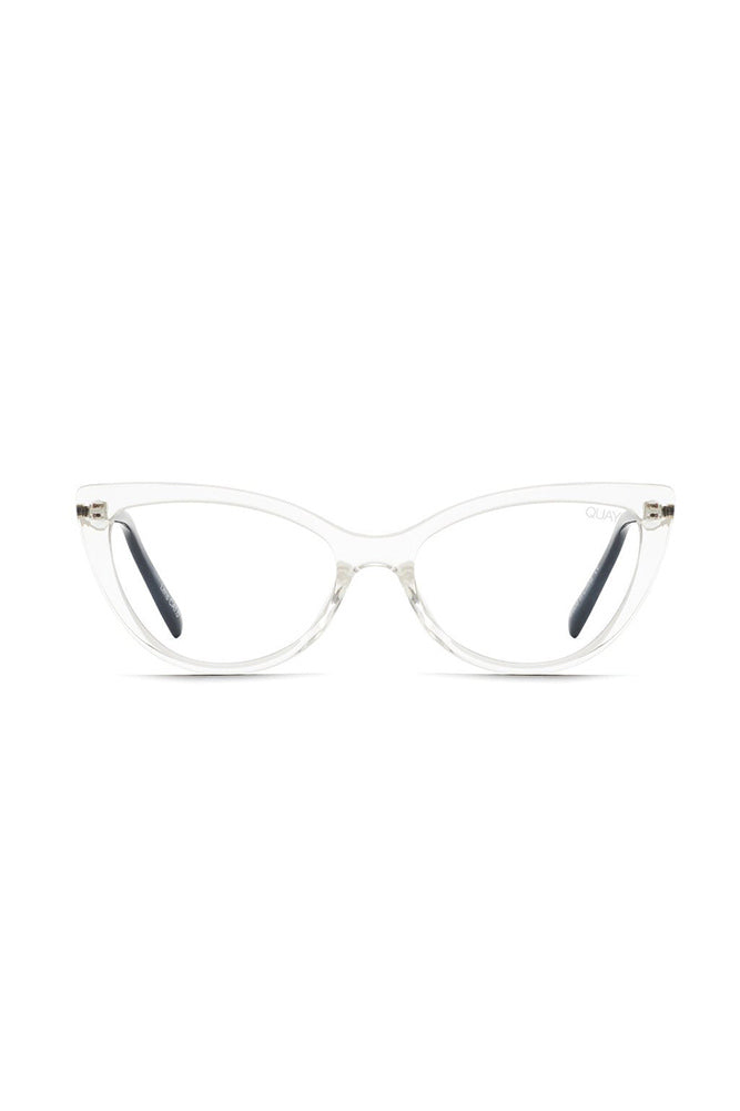 QUAY Lustworthy Blue Light Glasses Clear