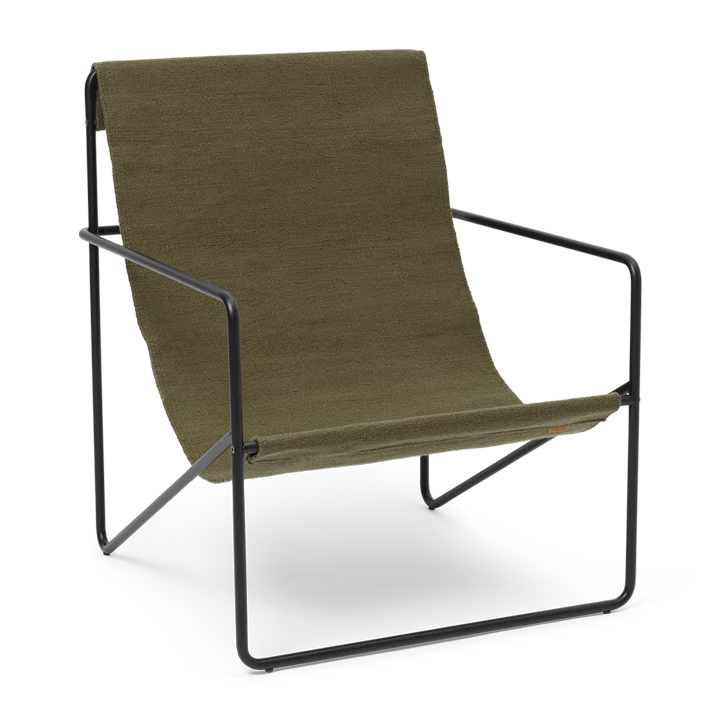 ferm LIVING | Desert Lounge Chair - Black Frame