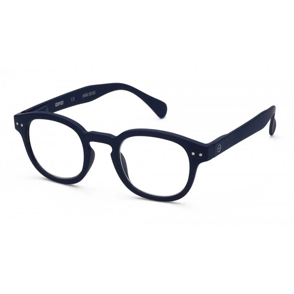 Reading Glasses # C - The Retro - Navy Blue