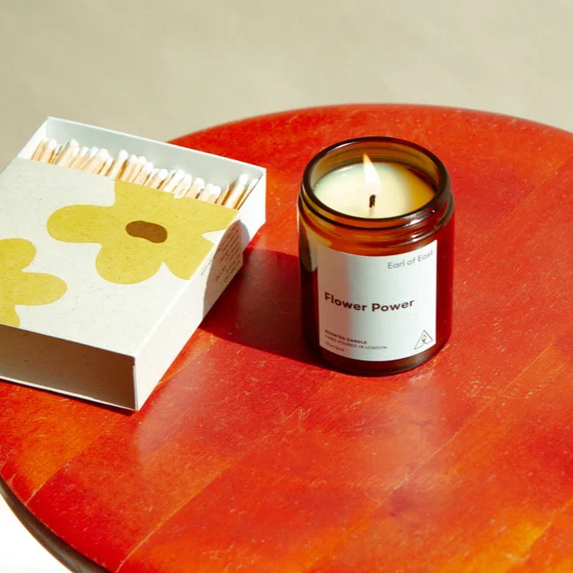 Earl of East | Flower Power - Soy Wax Candle - 170ml [6oz]