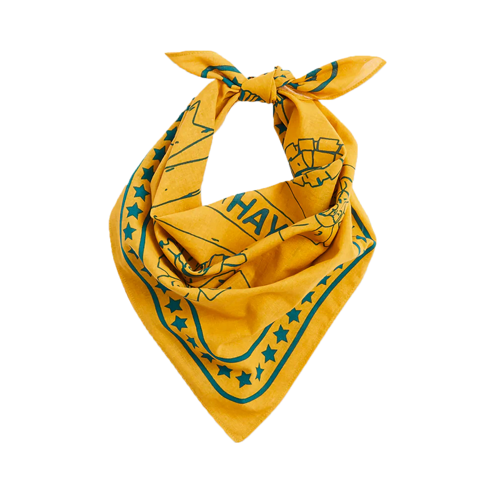 HAY | Dogs Scarf - Ochre Yellow