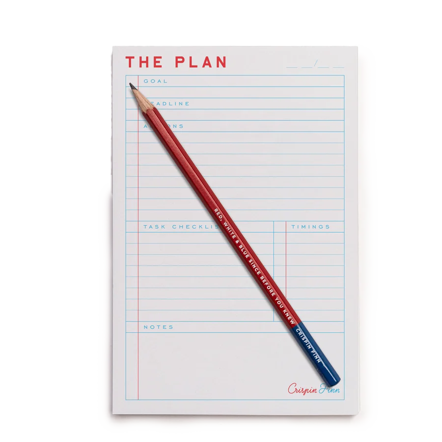 Crispin Finn | The Plan Note Pad
