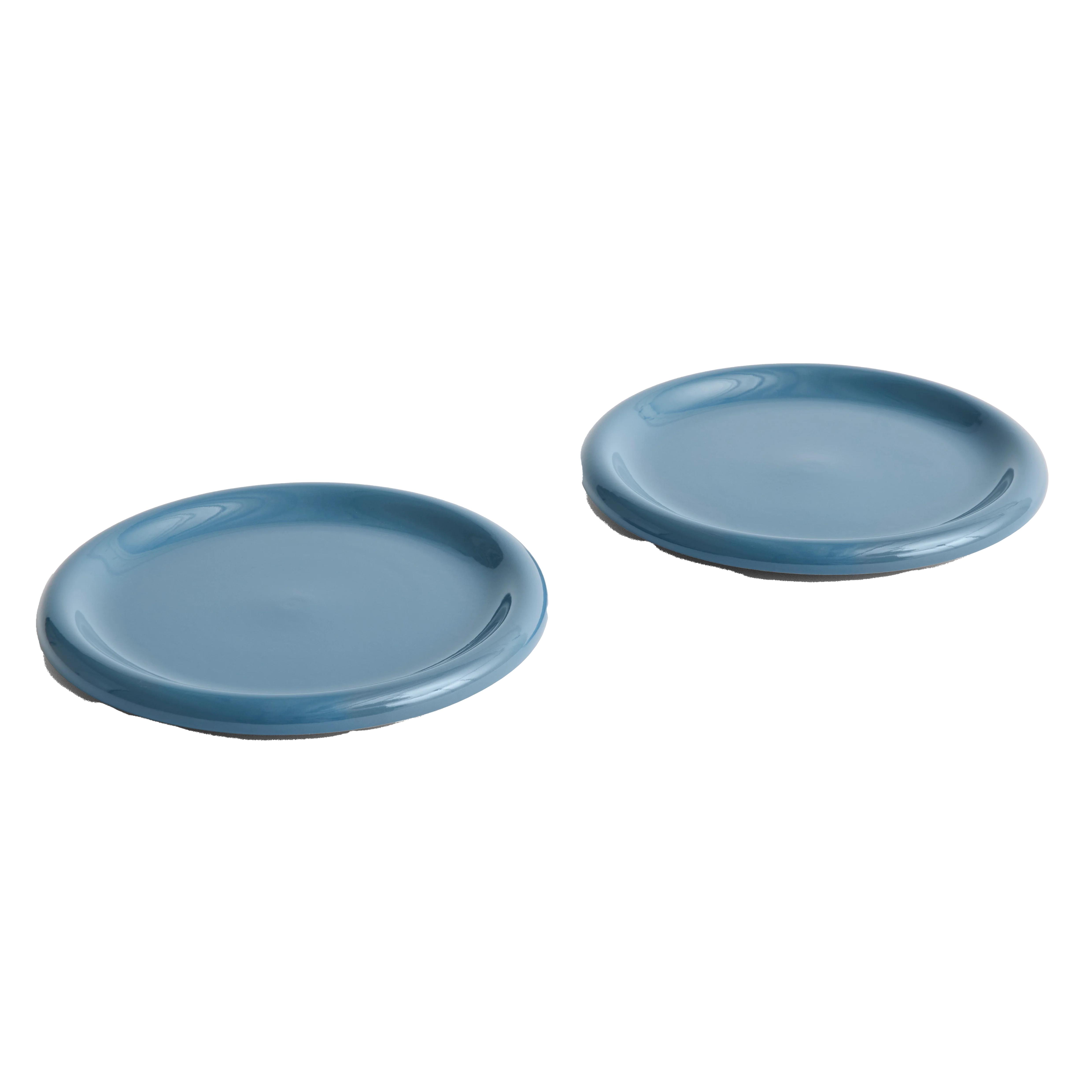 HAY | Barro Plate set of 2 - Ø24 - Dark Blue
