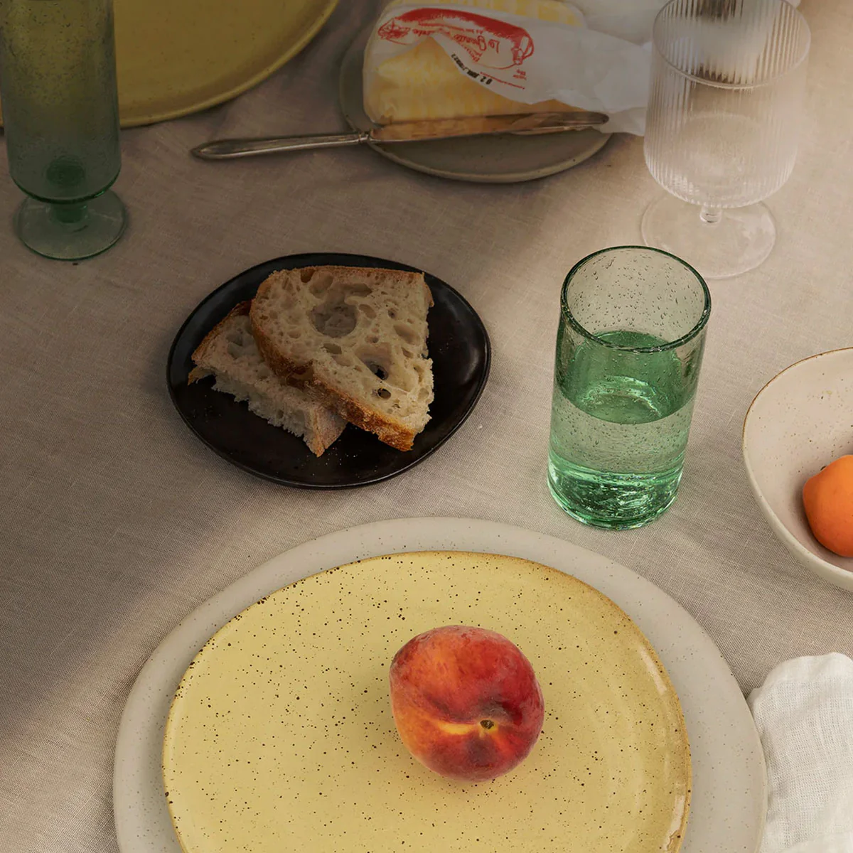 ferm LIVING | Oli Water Glass - Tall - Recycled Clear