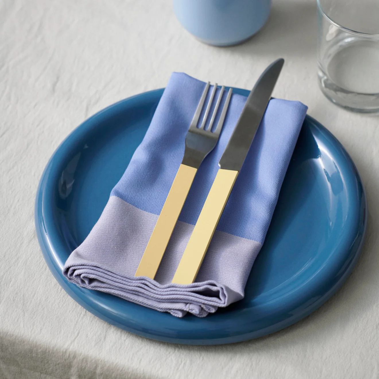 HAY | Barro Plate set of 2 - Ø24 - Dark Blue