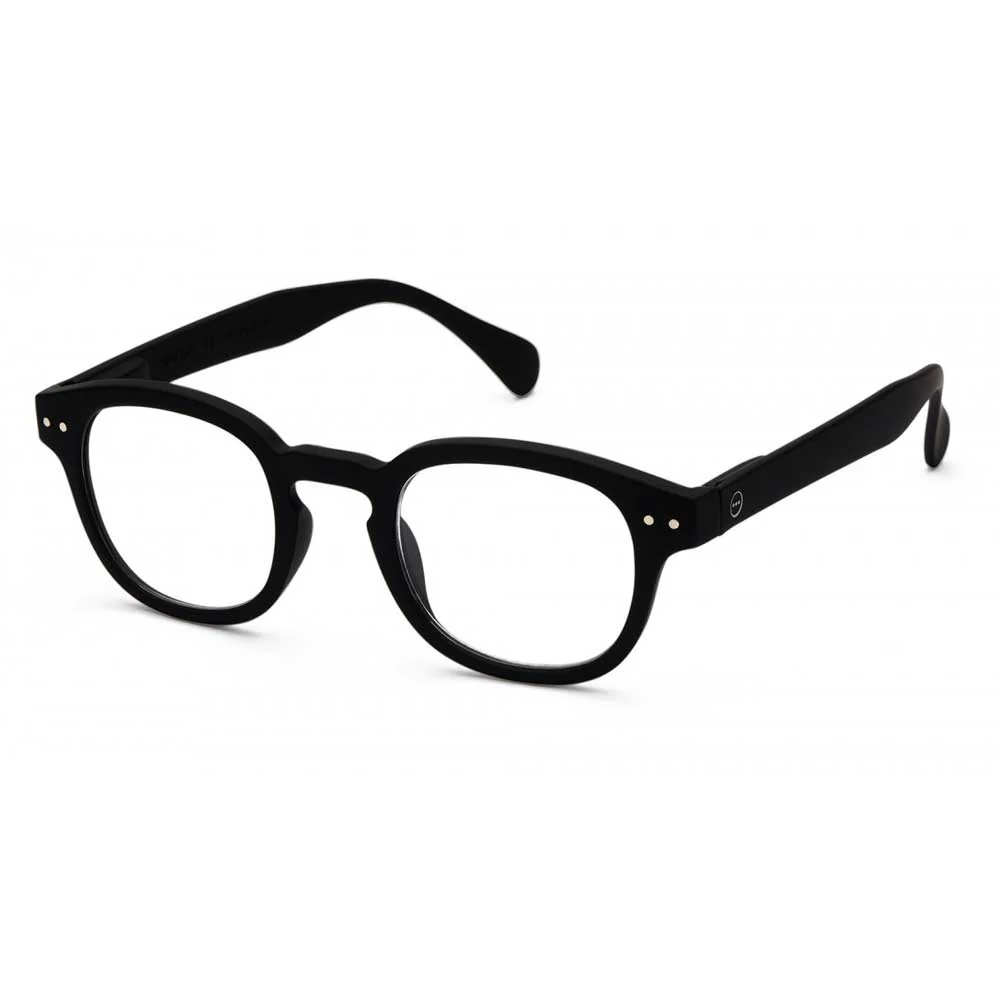 Reading Glasses # C - The Retro - Black