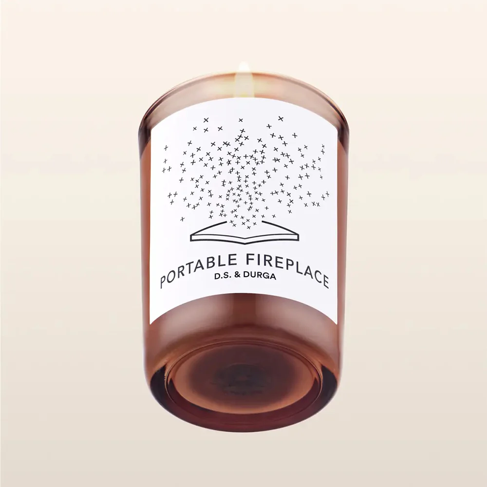 Portable Fireplace Candle
