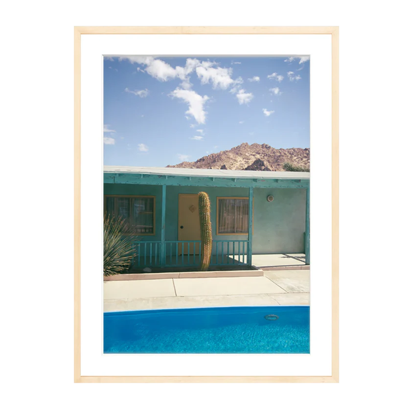 The Happiness Collective | 'Lights, Cactus, Action!' On Film - Framed Print