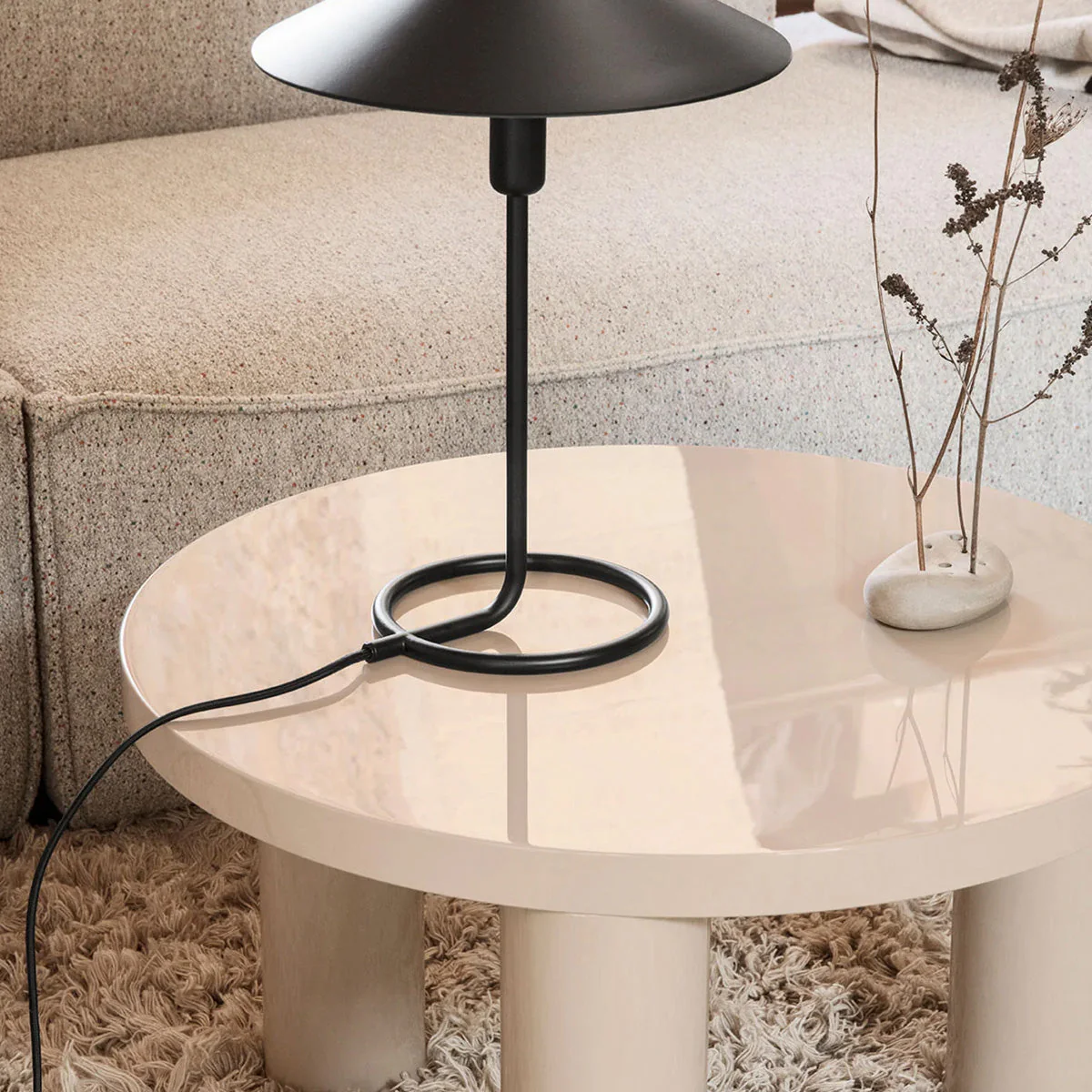 ferm LIVING | Post Coffee Table - Small - Lemonade