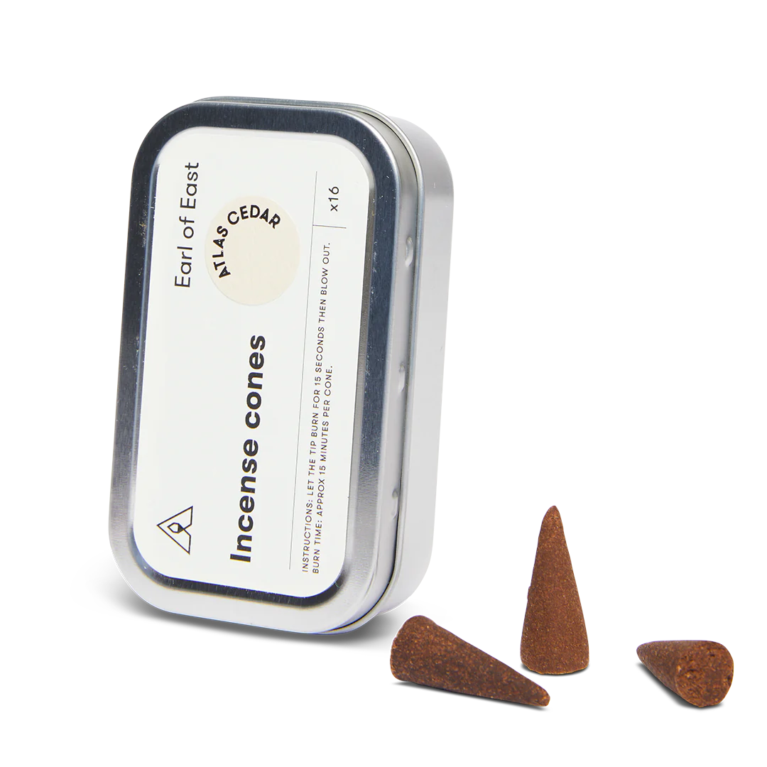 Earl of East | Incense Cones - Atlas Cedar