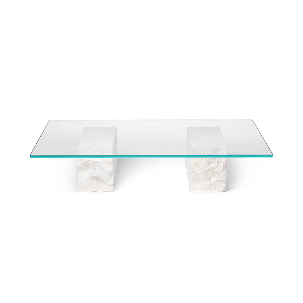 ferm LIVING | Mineral Coffee Table - Bianco Curia